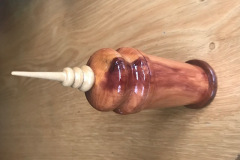 8-Peter-Soltz-5-Red-Cedar-Box-maple-finial-mystery-bottom